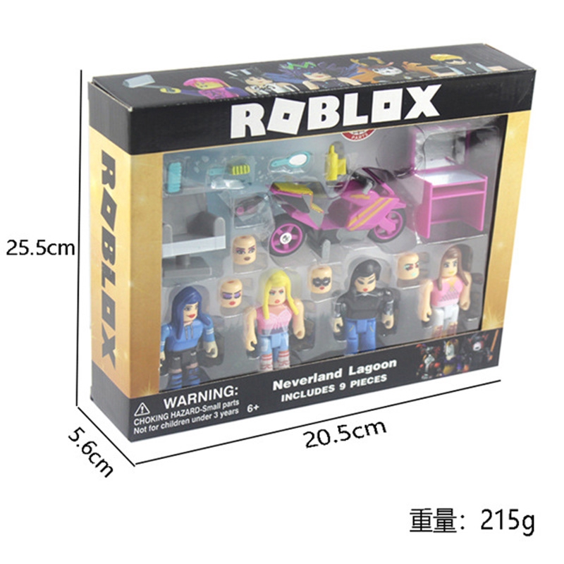 Roblox Building Blocks Neverland Lagoon Dolls Virtual World Games Robot Action Figure Shopee Singapore - galaxy robot roblox