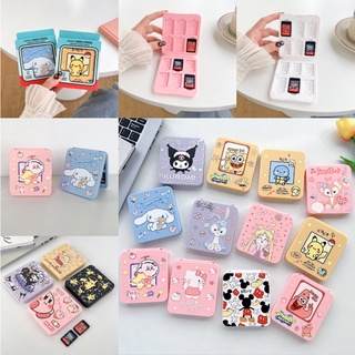 Nintendo Switch OLED Lite Game Card Storage Box Cartoon Painted Portable Card Case NS Game Card Case