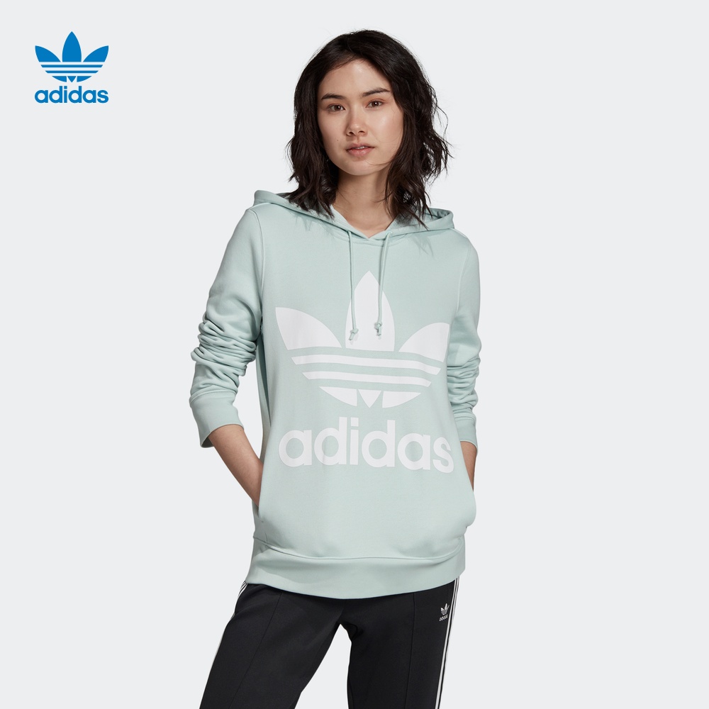 adidas trefoil hoodie women's sale