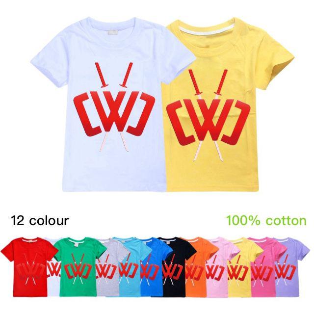 Tngstore Chad Wild Clay Tops Tee T Shirt Girl Boy Shopee Singapore - tngstore t shirt roblox top short sleeve boy girl