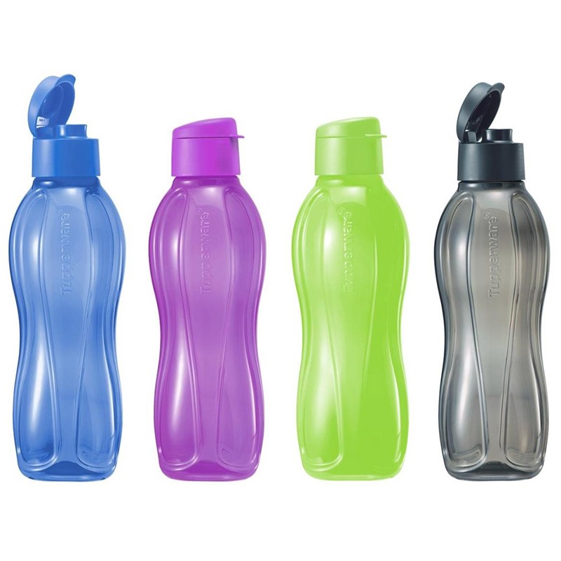 Tupperware Eco Water Bottle Flip Top Cap 1L | Shopee Singapore