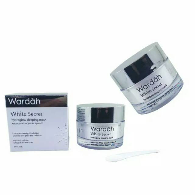 Wardah White Secret Hydraglow Sleeg Mask 30g Singapore