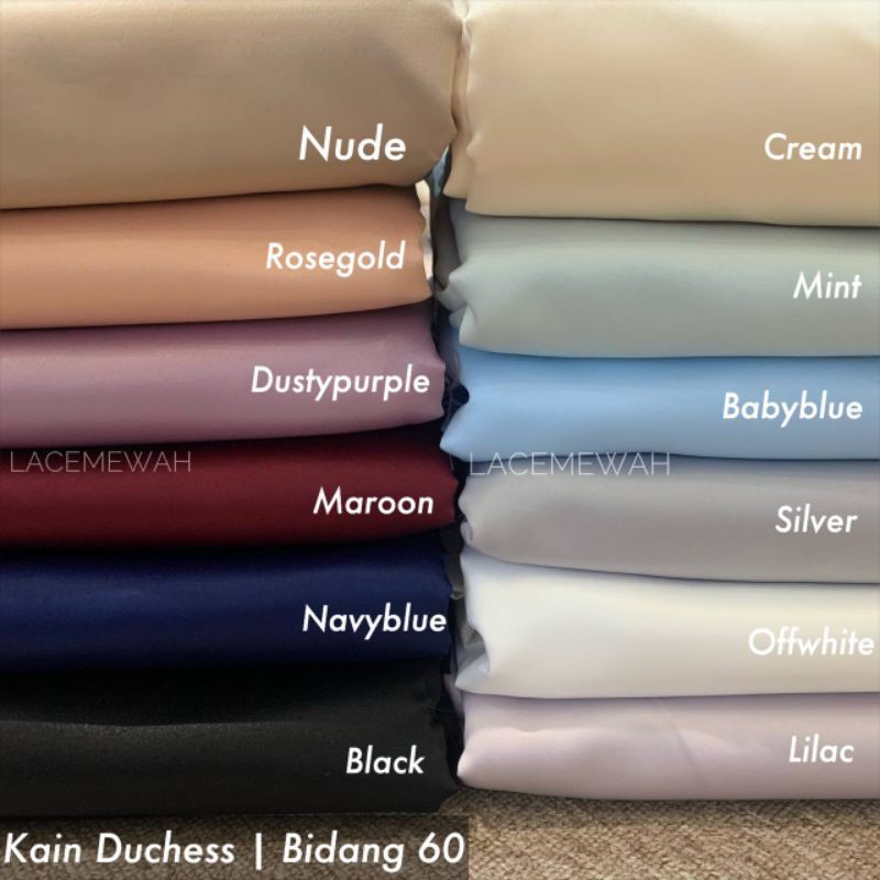 Duchess / Satin Bridal / Duchess Bridal / Duchess Satin Fabric Suitable