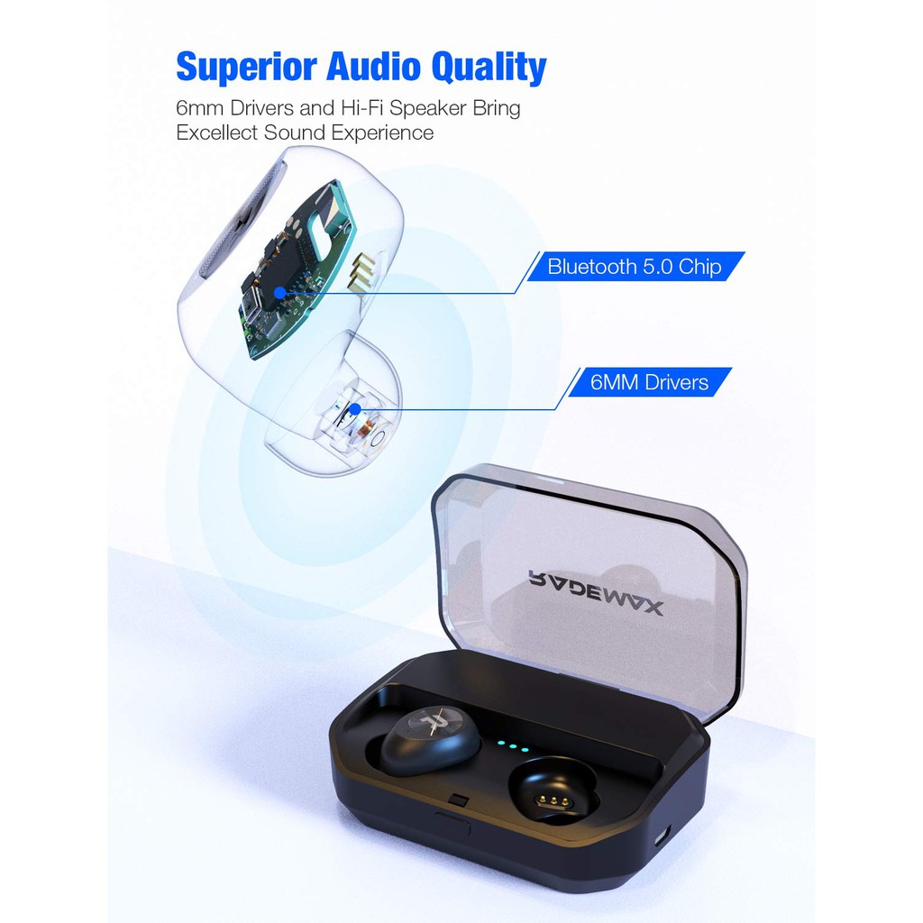 rademax wireless earbuds