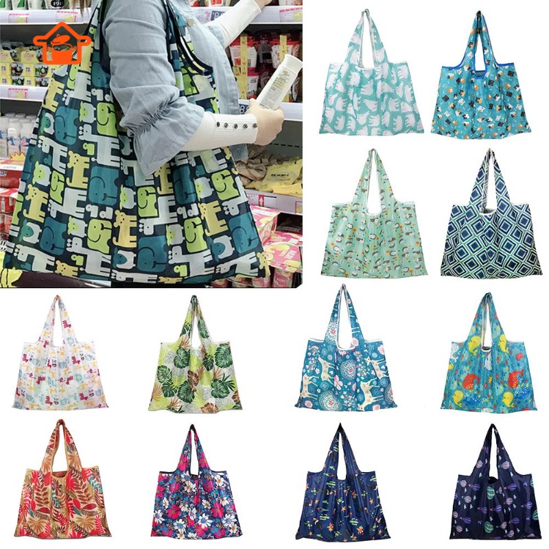 1pc Large Foldable Shopping Recyclable Reusable Cloth Bags For ...
