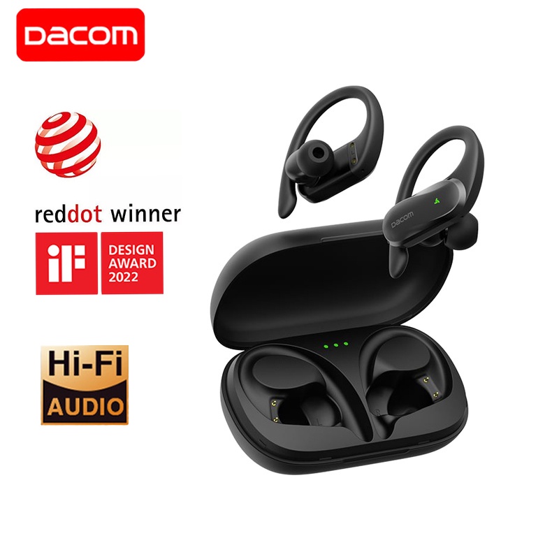 DACOM L19 Tws Sport Bluetooth Earphone Deep Bass True Wireless Earbuds IPX5 Waterproof Earpiece With Mic