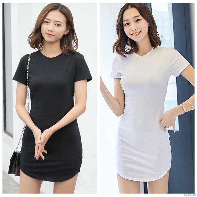 bodycon t shirt mini dress
