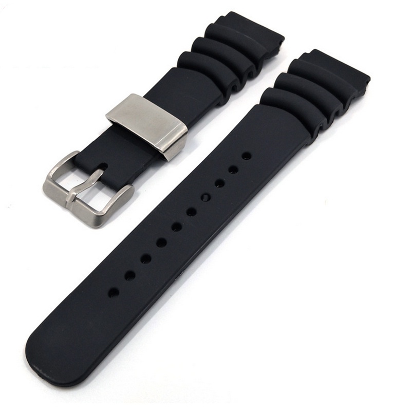 Watchband For Seiko Divers Smart Watch 24mm 22mm Silicone Band Strap  Bracelet Accessories | Shopee Singapore