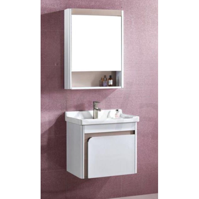 Vita Vanity Top With Basin Vs003 Mirror Box Wall Mounted Bathroom Modern Design Free Bottle Ee Singapore - Modern Wall Mounted Bathroom Vanity Cabinets