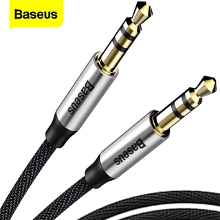 Baseus M30 3.5mm to 3.5mm Jack Audio Cable Jack 3.5 mm Male to Male Audio Aux Cable For HUAWEI Phone Car Headphone Speaker Wire Line Aux Cord