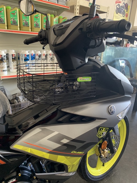 Basket Bakul Raga Besi Yamaha Y15zr Y15 Ysuku Y15z Lc150 V1 V2 Shopee Singapore