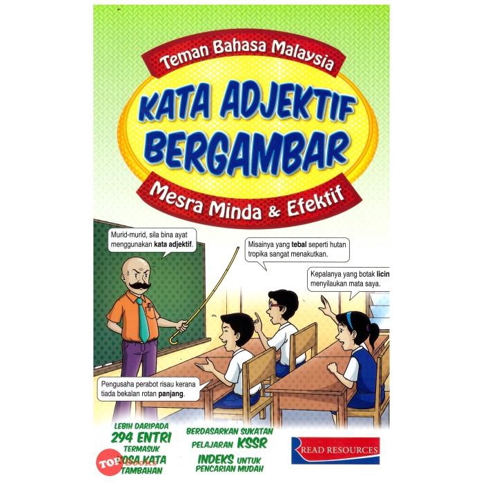 Shop Malaysia Topbooks Read Kids Malaysia Friends Adjective Words Shopee Singapore