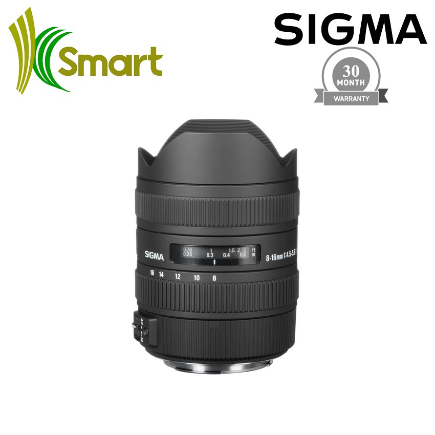 Sigma 8 16mm F4 5 5 6 Dc Hsm Lens For Nikon Dx 2 Years 6 Month Warranty Shopee Singapore