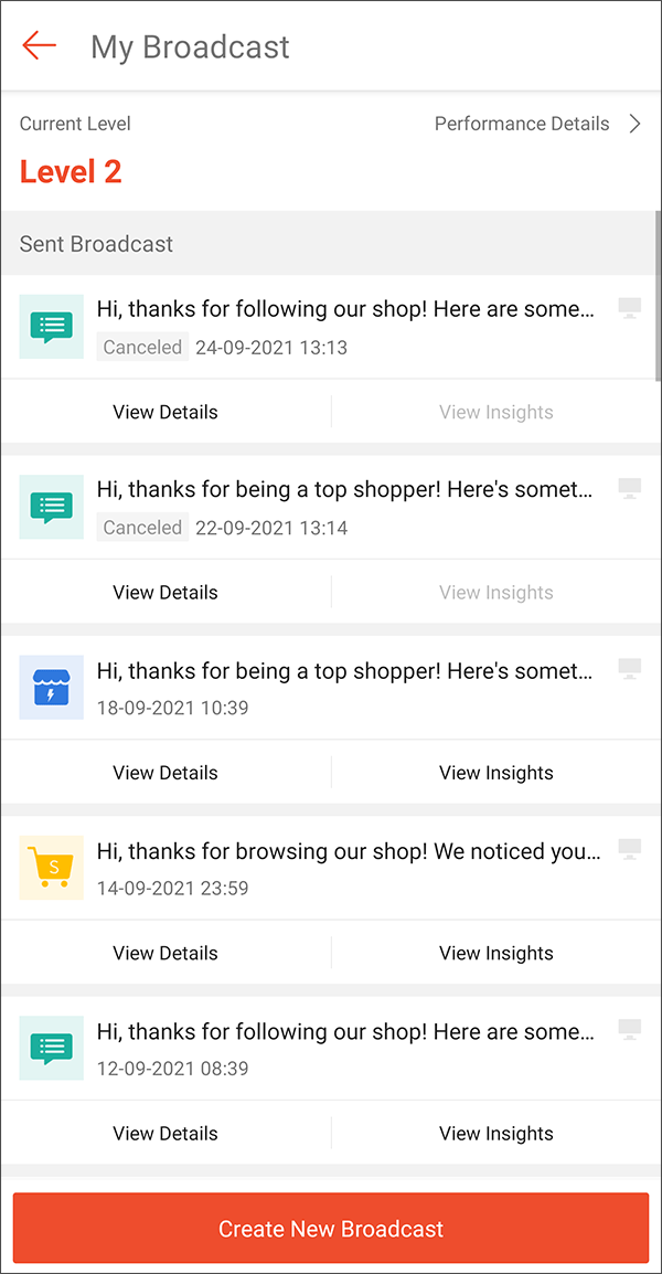 App Chat Broadcast | Shopee PH Seller Education Hub
