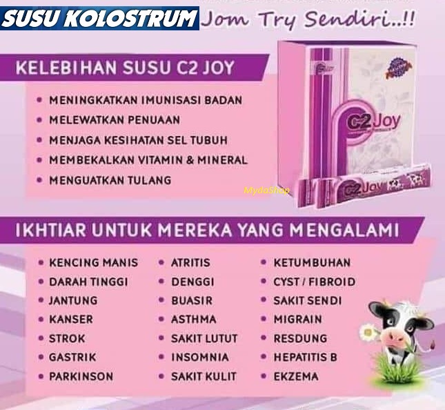 C2joy C2 Joy Susu Kolostrum Colostrum Milk Shopee Singapore