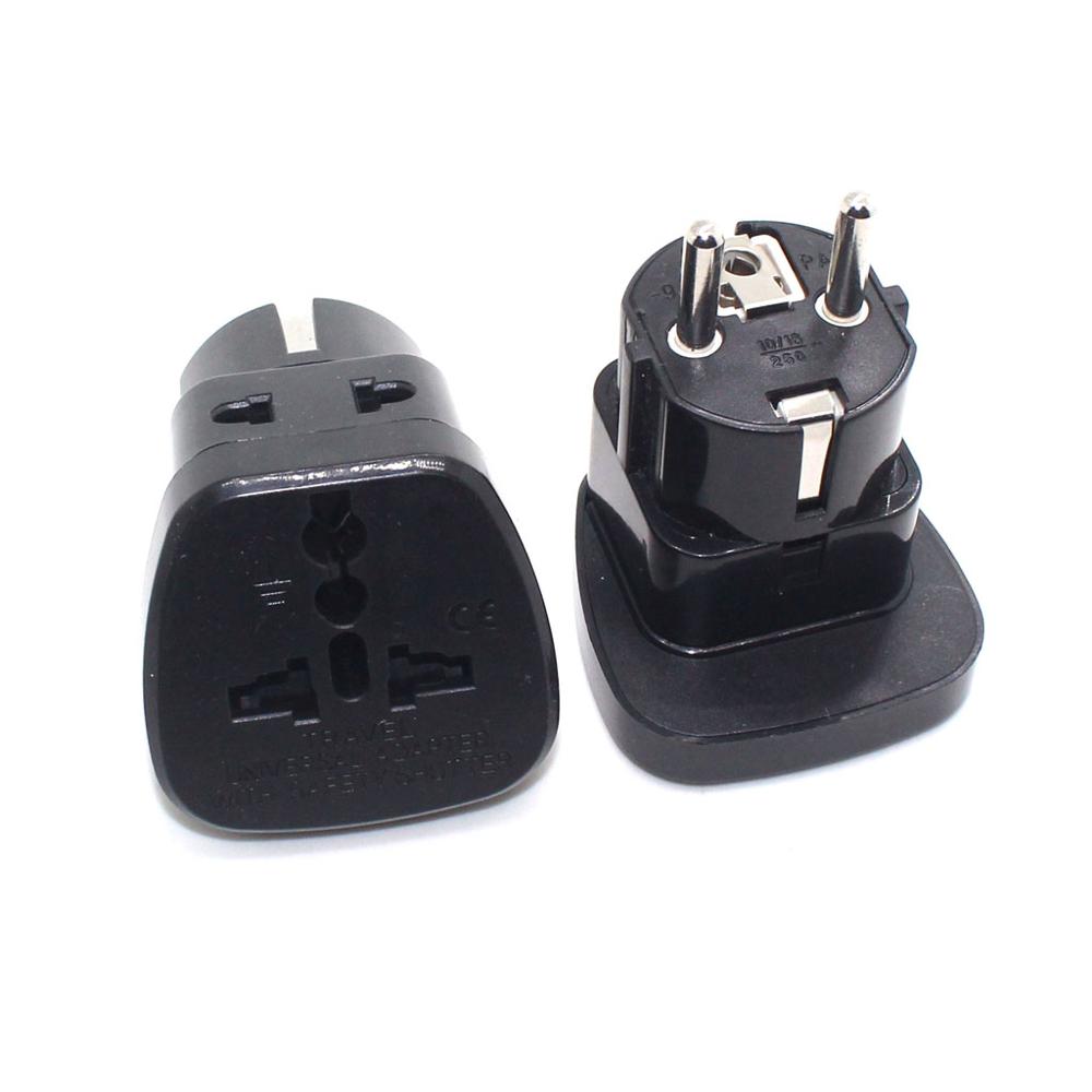 Europe Eu Travel Adaptor Plug Universal Au Uk Us To Eu Ac Power Adaptor 