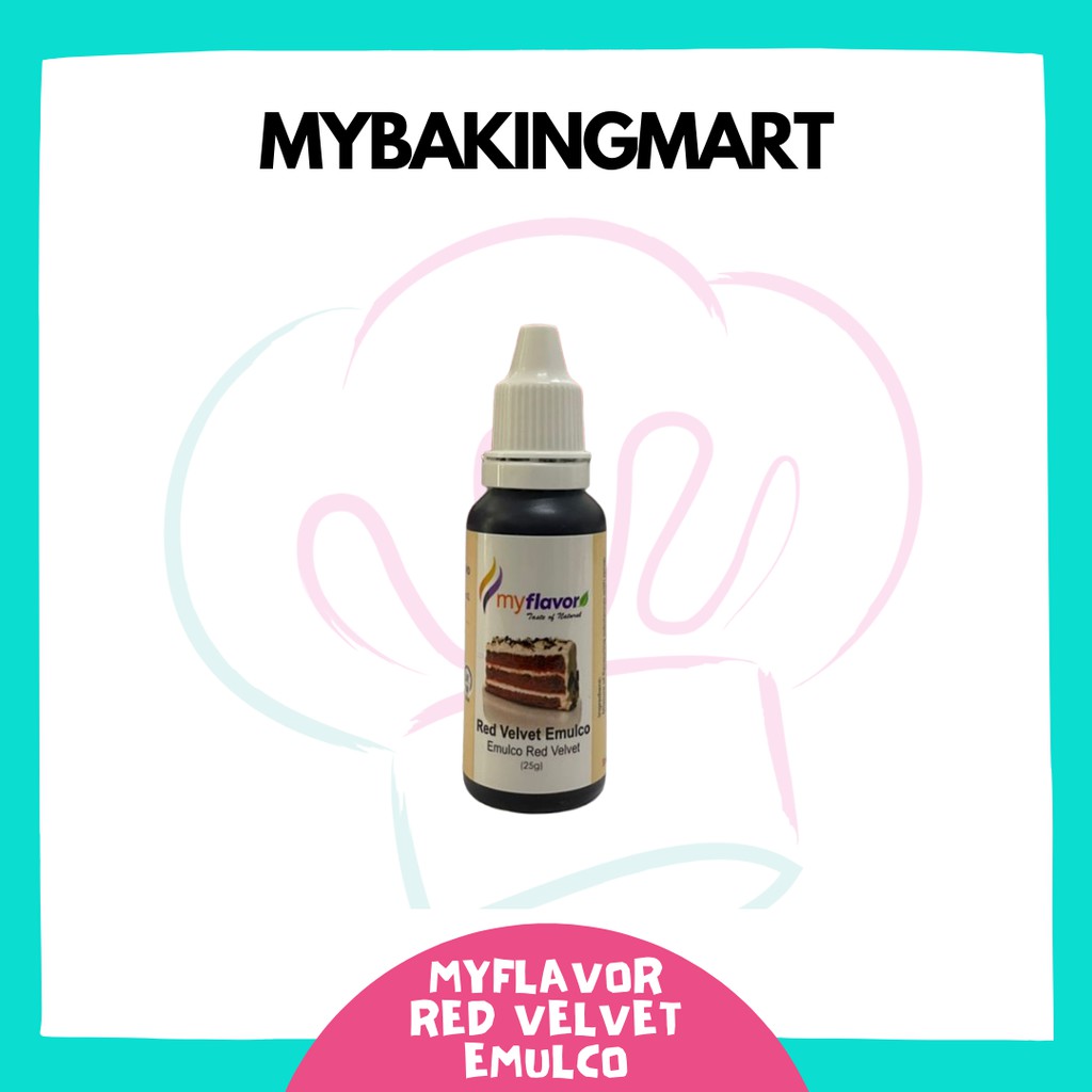 Shop Malaysia Myflavor Red Velvet Emulco Exp 08 2022 Shopee Singapore
