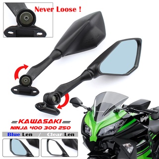 Motorcycle Folding Adjustable Mirrors Sport Bike Rear View Mirror For Kawasaki Ninja 300 Ex300 Ninja 400 250sl ZX-6R ZX636 ZX6R