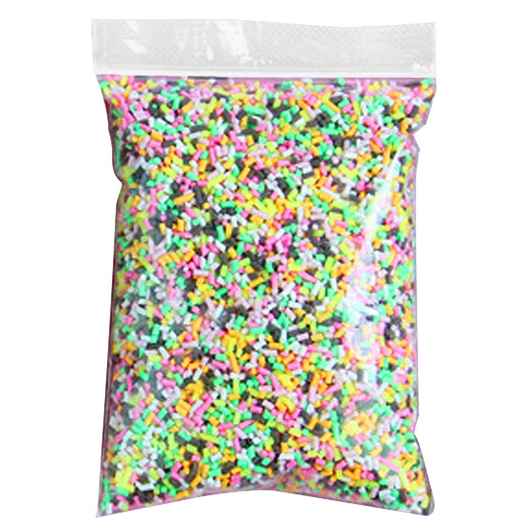 100g Diy Polymer Clay Colorful Fake Candy Sweets Sugar Sprinkles