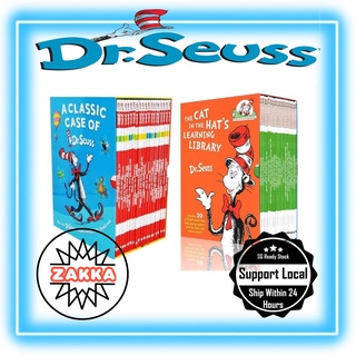 [Ready Stock] Dr Seuss Classic Case and Learning Library (20 Books)