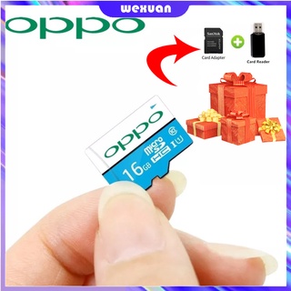 ★COD【Free Adapter】Oppo Class10 Authentic High Speed Micro SD Memory Card 512GB/256GB/128GB/64GB/32GB/16GB Reader TF Card