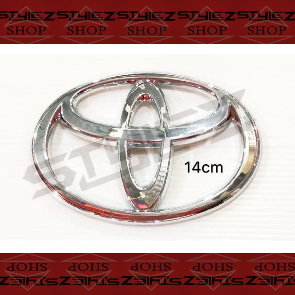Emblem Logo For Toyota Wish Shopee Singapore