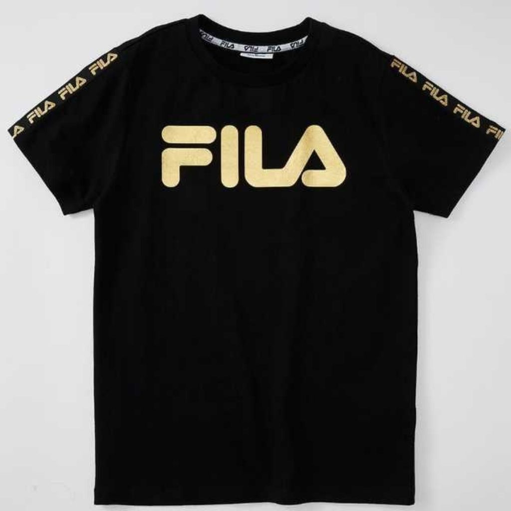 fila shirt gold