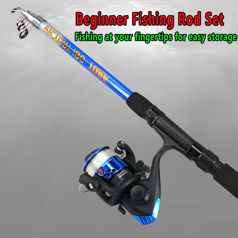 beginner fishing rod