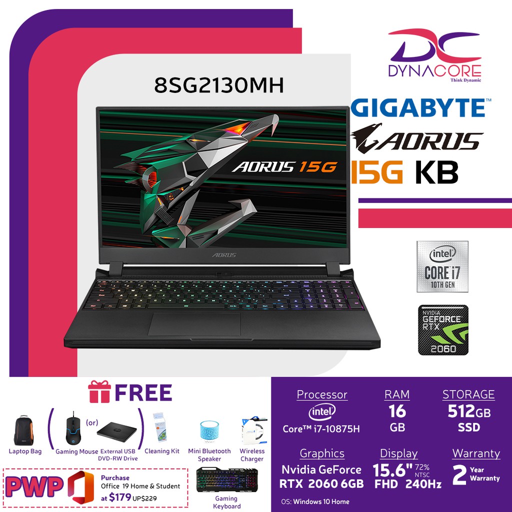 Gigabyte Laptop Singapore is rated the best in 04/2024 BeeCost