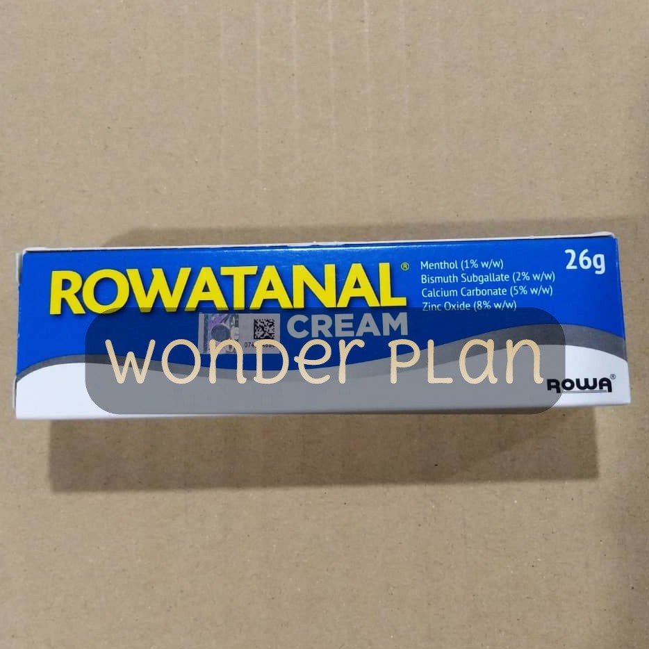 Shop Malaysia Rowatanal Cream 26g Treatment For Hemorrhoids Piles And Anal Irritation Exp5 23 Shopee Singapore