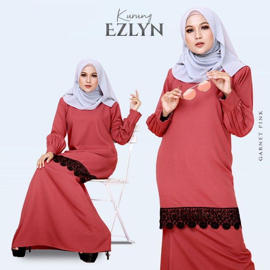 HARGA MURAH  KURUNG  MODEN  EZLYN BRIDESMAID WEAR BAJU  