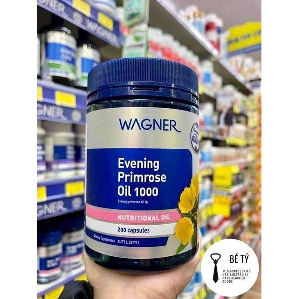 Wagner EVENING PRIMROSE OIL 1000mg (200 tablets) Shopee Singapore
