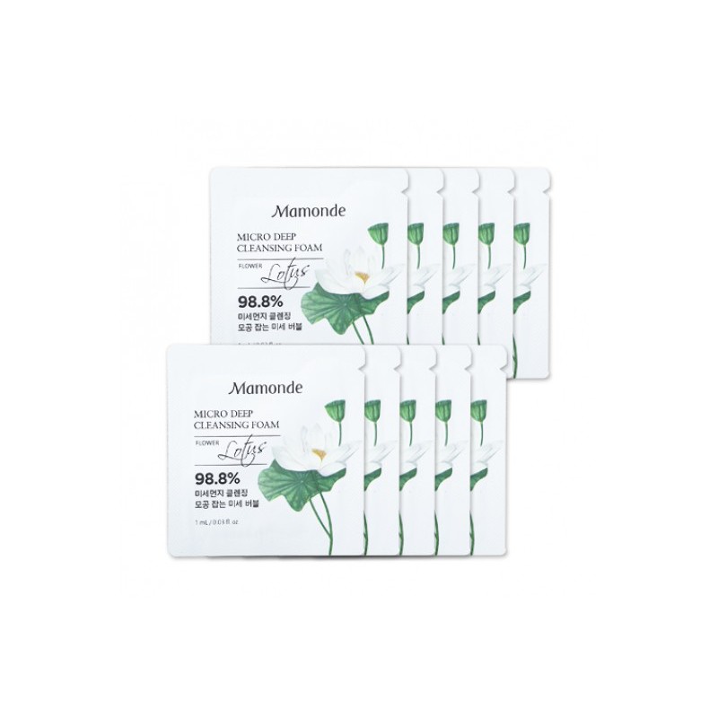 mamonde micro cleansing foam