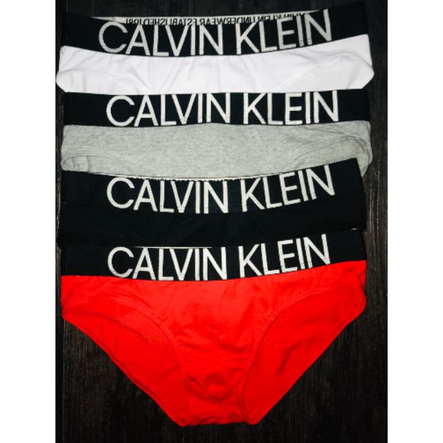 red calvin klein men's underwear