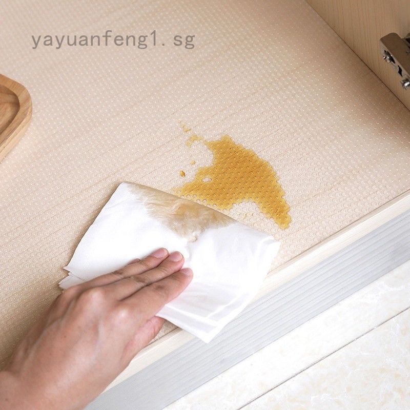 Yayuanfeng1 1x Nice Non Slip Drawer Mat Shelf Liner Cabinet Pad