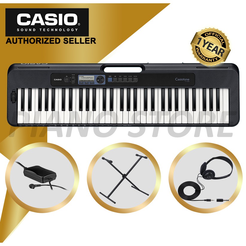 CASIO Casiotone CTS300 61 Keys Standard Keyboard Piano CTS300 CTS 300