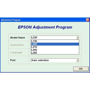 hard reset epson l220