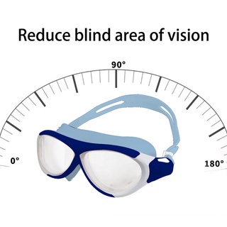 Super Silicone Waterproof Plating Clear Double Anti-fog Swim Glasses Anti-uv Eyewear #5