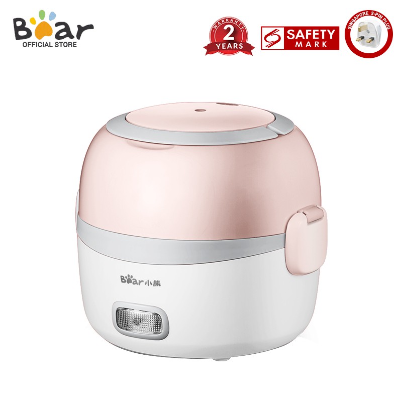 Bear Electric Lunch Box Electric Heating Insulation Hot Rice Artifact Stainless Steel Lunch Box