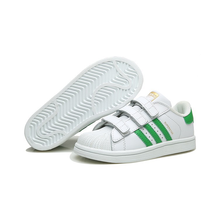 adidas superstar kids Green