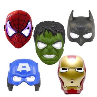 Super Hero Avengers Hulk Batman Captain America Spiderman & Iron man Mask