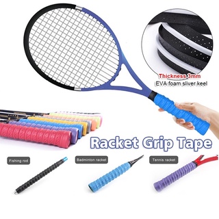 SaniMomo Replacement Tennis Grip Colors Available Racket/Racquet Overgrip Handle Wrap Tape Accessories for Badminton/Squash/Fishing Rod 