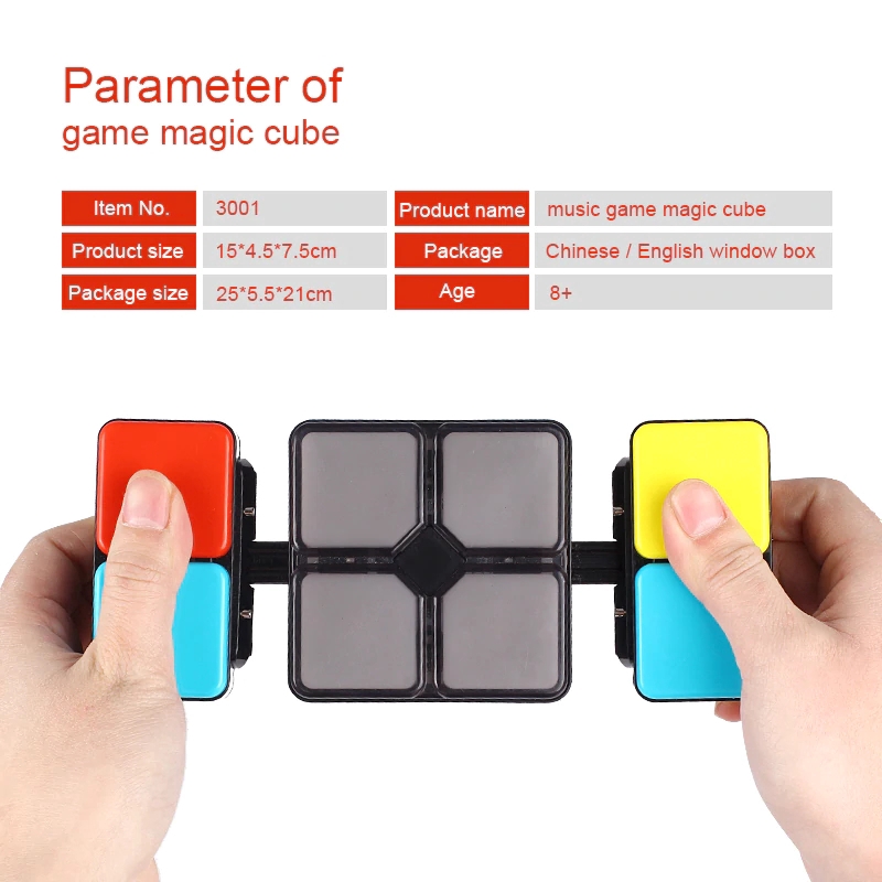 Music Cube Magic Cube Electronic Toy Skew Cube M Shopee Singapore