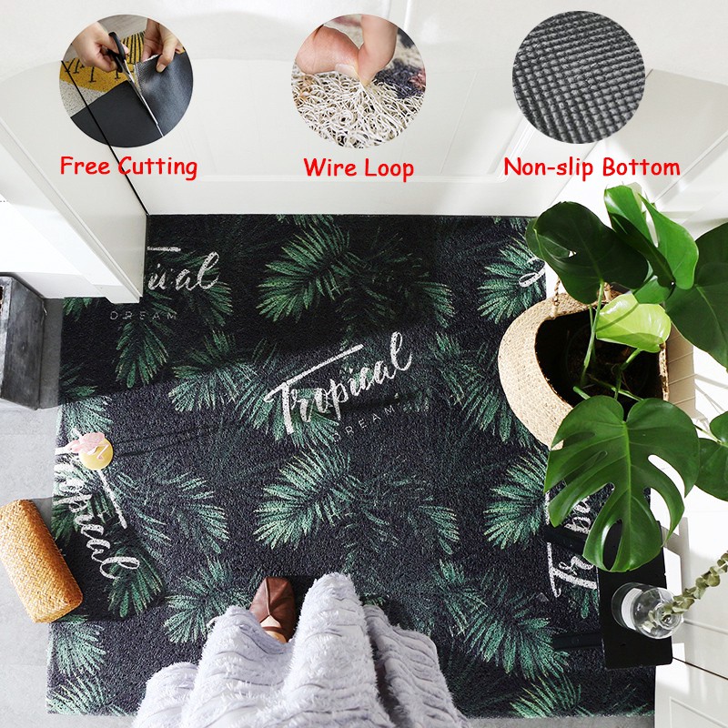Pvc Floor Mat Dust Removal Coil Mat Non Slip Free Cut Custom Size