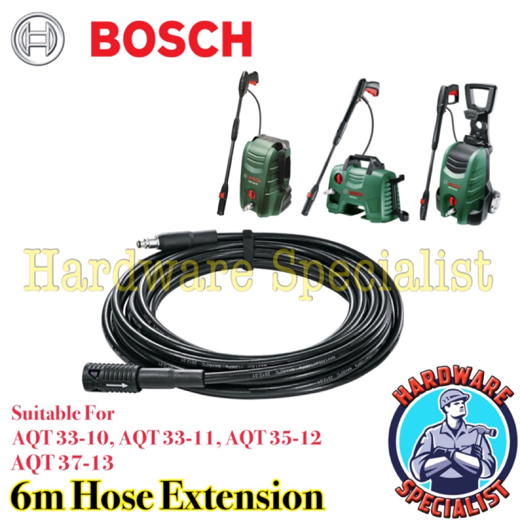 Bosch 6m Hose Extension For High Pressure Washer Shopee Singapore