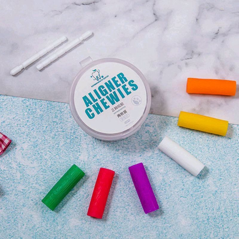 [SG Seller]1Pair Tooth Chew Aligners for Tooth Aligner Chewies Aligners