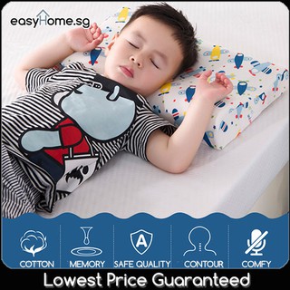 Easyhome.sg NLP Kids Contour Memory Pillow Or casing / Posture Correction, Safe material for baby /children