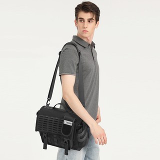 OZUKO Men Fashion Outdoor Large Capacity Functional Waterproof Oxford Travel Messenger Bag #2