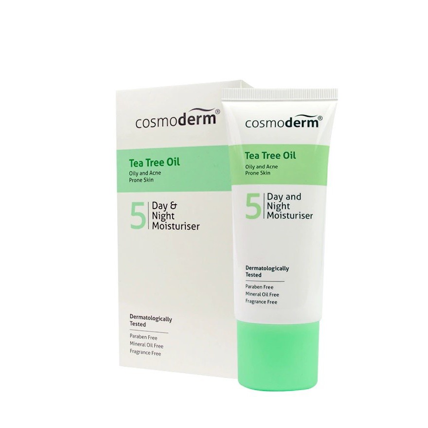 Cosmoderm Tea Tree Oil Day Night Moisturizer 50ml Shopee Singapore