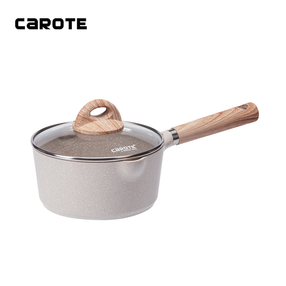 Customized Milk Pan Non Stick Cast Iron Enamel Coating Milk Pot Enamel Saucepan With Handle